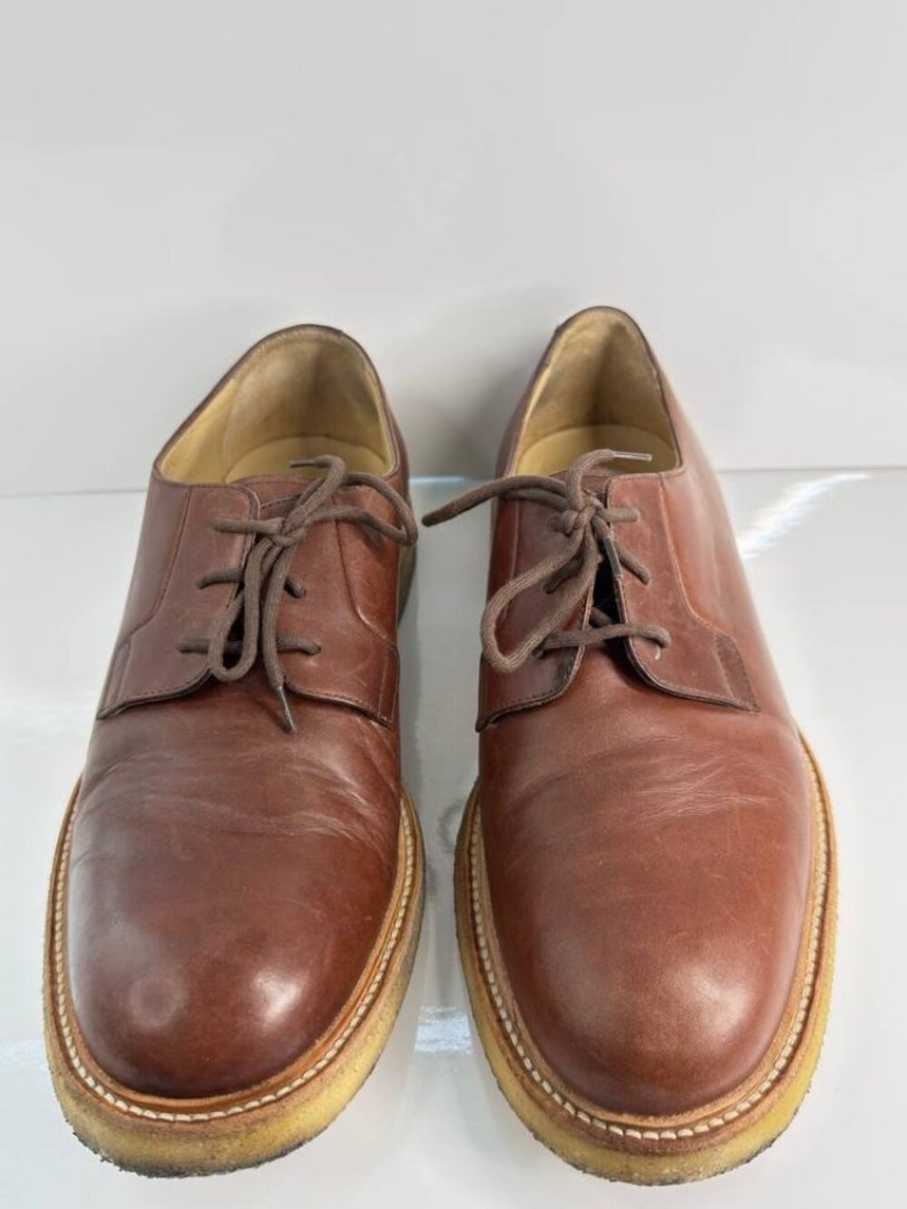 A.P.C. Rue Madame Paris Leather Derby Shoes – Men’s US 7.5 (EU 40) - Picture 5 of 16